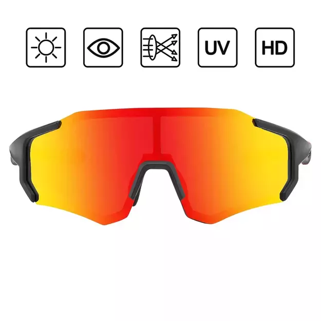 Rockbros 10182 polarizing cycling glasses - red 13