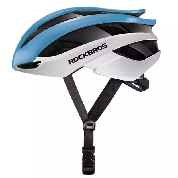 Rockbros bicycle helmet 10110004003 size L - blue and white 1