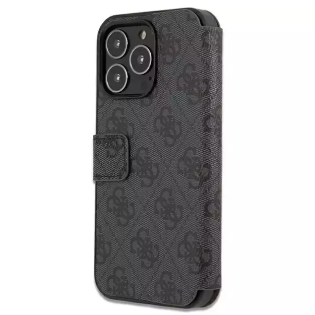 Guess GUBKP13L4GMGGR iPhone 13 Pro / 13 6.1&quot  grey/grey book 4G Big Metal Logo 3