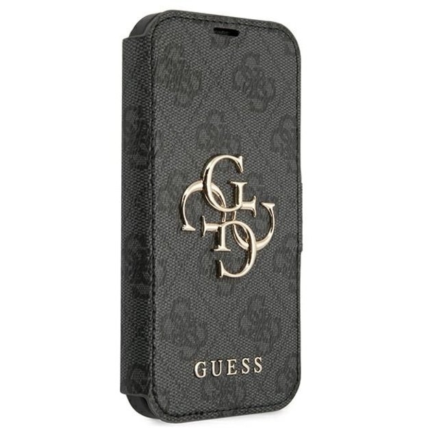Guess GUBKP13L4GMGGR iPhone 13 Pro / 13 6.1&quot  grey/grey book 4G Big Metal Logo 8
