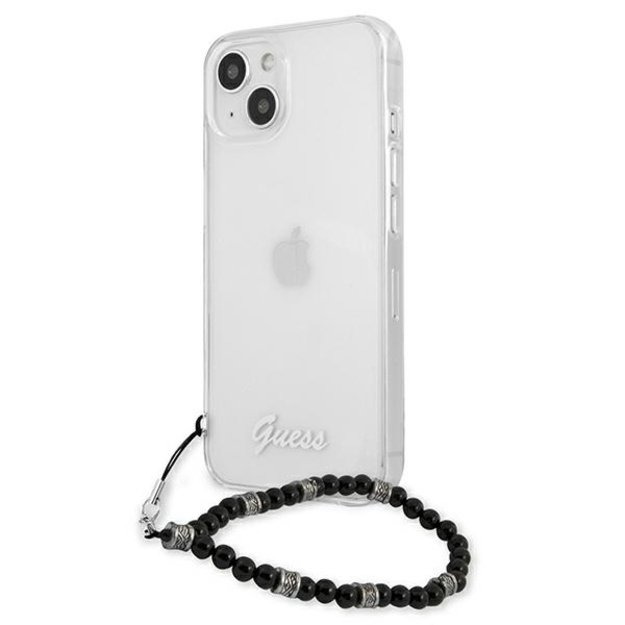 Guess GUHCP13MKPSBK iPhone 13 6.1&quot  Transparent hardcase Black Pearl 6