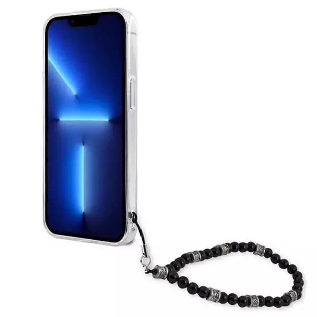 Guess GUHCP13MKPSBK iPhone 13 6.1&quot  Transparent hardcase Black Pearl 4