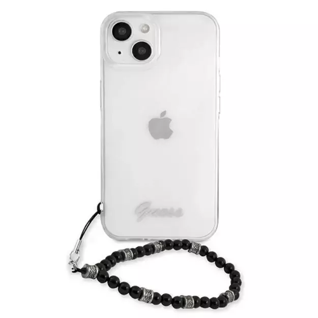 Guess GUHCP13MKPSBK iPhone 13 6.1&quot  Transparent hardcase Black Pearl 2