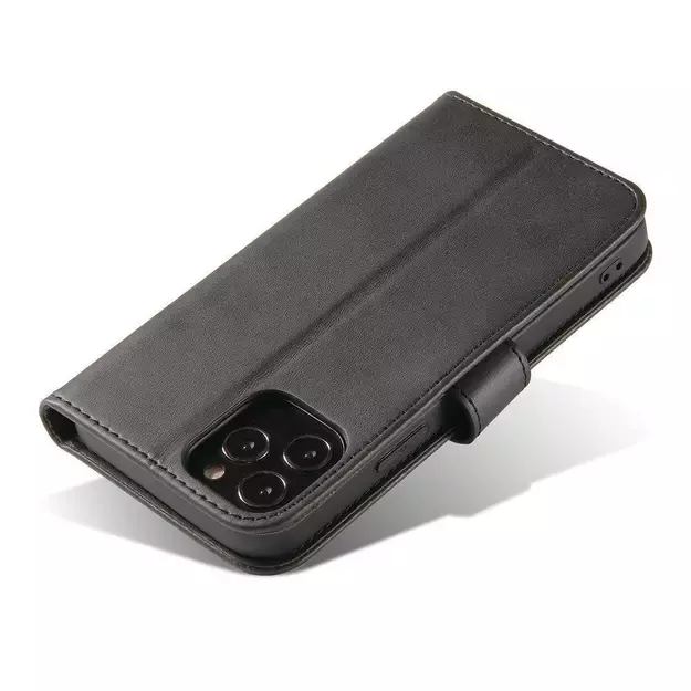 Magnet Case elegant case case cover with a flap and stand function for Motorola Moto G100 / Edge S black 4