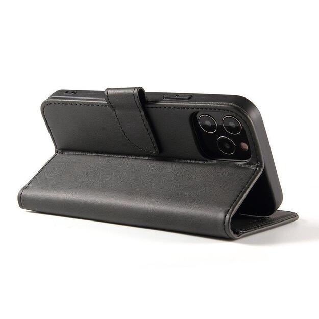 Magnet Case elegant case case cover with a flap and stand function for Motorola Moto G100 / Edge S black 10