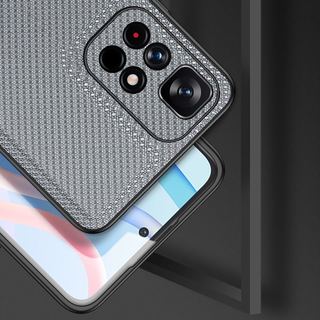 Dux Ducis Fino case cover covered with nylon material Poco M4 Pro 5G blue 10