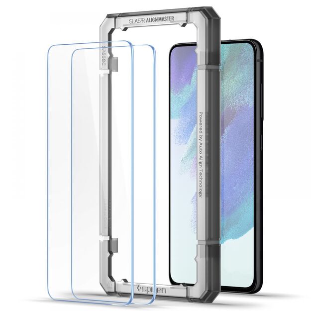 Spigen ALM Glas.tR tempered glass for Samsung Galaxy S21 FE - 2 pcs. 14