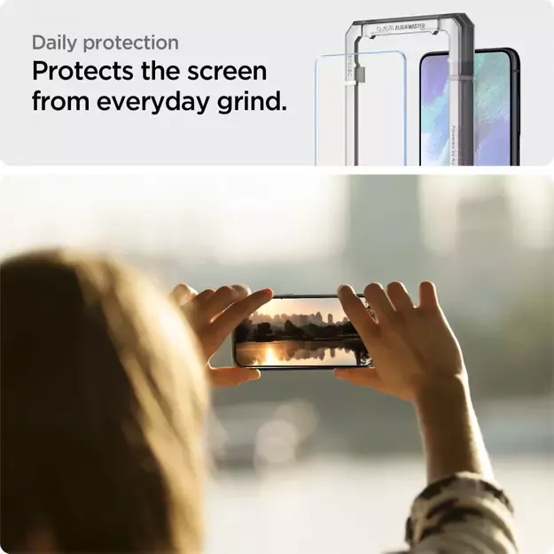 Spigen ALM Glas.tR tempered glass for Samsung Galaxy S21 FE - 2 pcs. 20