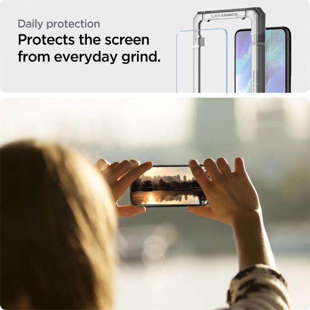 Spigen ALM Glas.tR tempered glass for Samsung Galaxy S21 FE - 2 pcs. 5