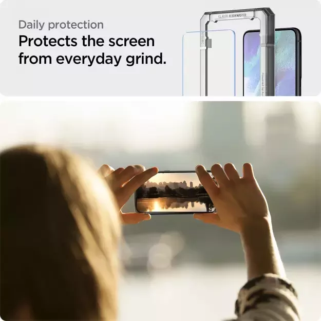 Spigen ALM Glas.tR tempered glass for Samsung Galaxy S21 FE - 2 pcs. 18