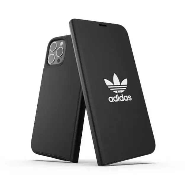 Adidas OR Booklet Case BASIC iPhone 12 Pro Max 6,7  czarno biały/black white 42228