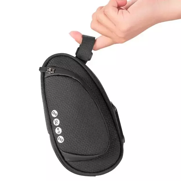 Rockbros C40 bicycle bag under the saddle - black 15