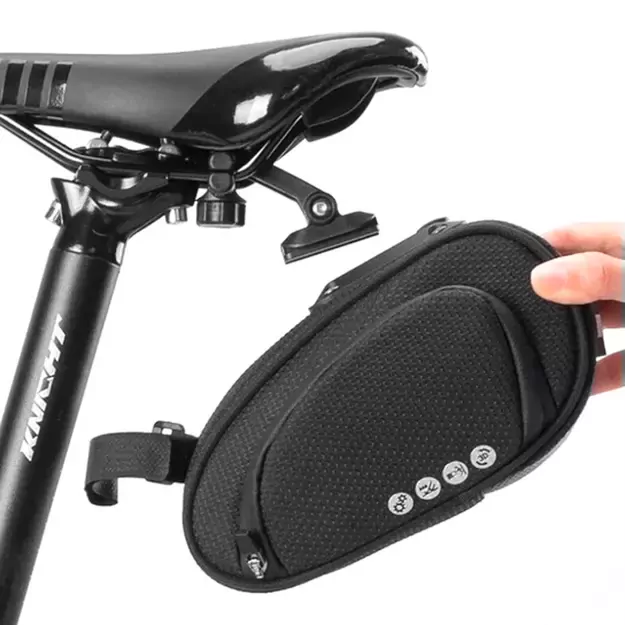 Rockbros C40 bicycle bag under the saddle - black 11