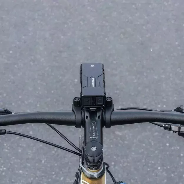 Rockbros 24310002001 bicycle light 850 lm with powerbank function + USB-C - USB-A cable - black 17