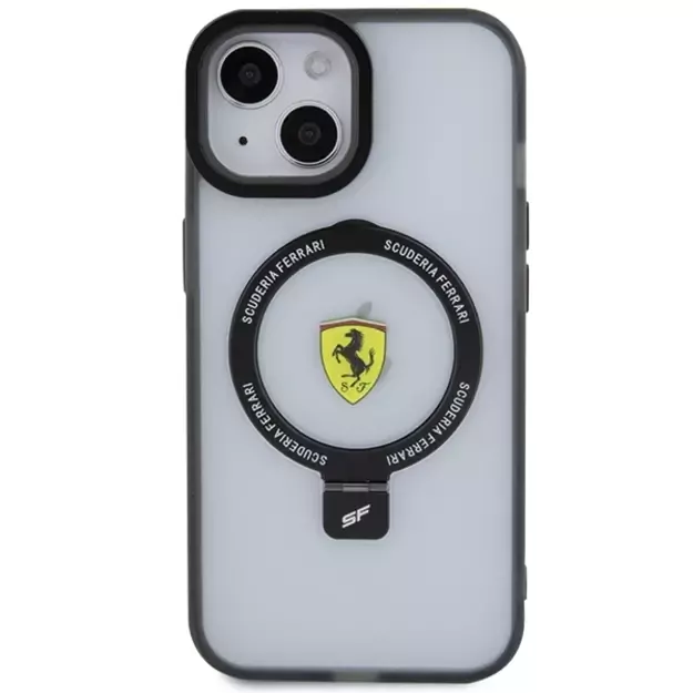 Ferrari Ring Stand 2023 Collection MagSafe Case for iPhone 15 Plus / 14 Plus - Transparent 2