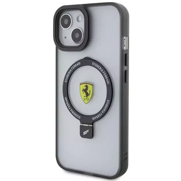 Ferrari Ring Stand 2023 Collection MagSafe Case for iPhone 15 Plus / 14 Plus - Transparent 1