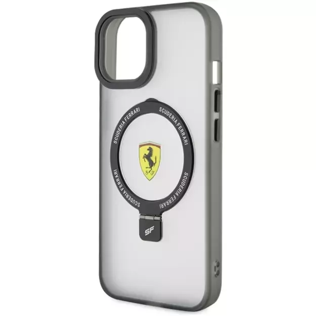 Ferrari Ring Stand 2023 Collection MagSafe Case for iPhone 15 Plus / 14 Plus - Transparent 5