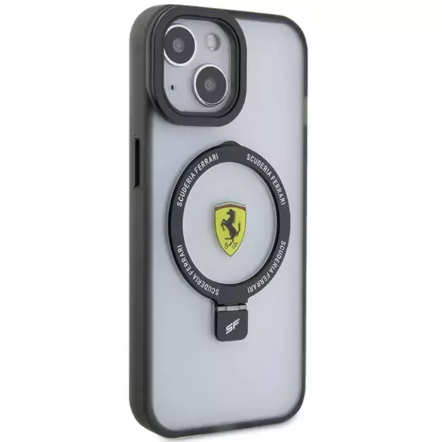Ferrari Ring Stand 2023 Collection MagSafe Case for iPhone 15 Plus / 14 Plus - Transparent 3