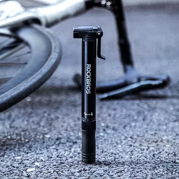 Rockbros 42320010001 Bicycle Pump Hand + Screwdriver - Black 3