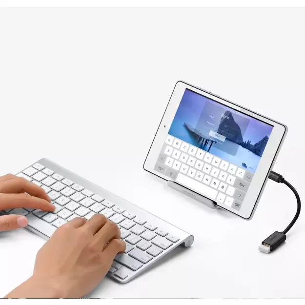 Ugreen US154 30701 USB-A 3.0 (female) / USB-C 3.0 (male) OTG adapter - black 3