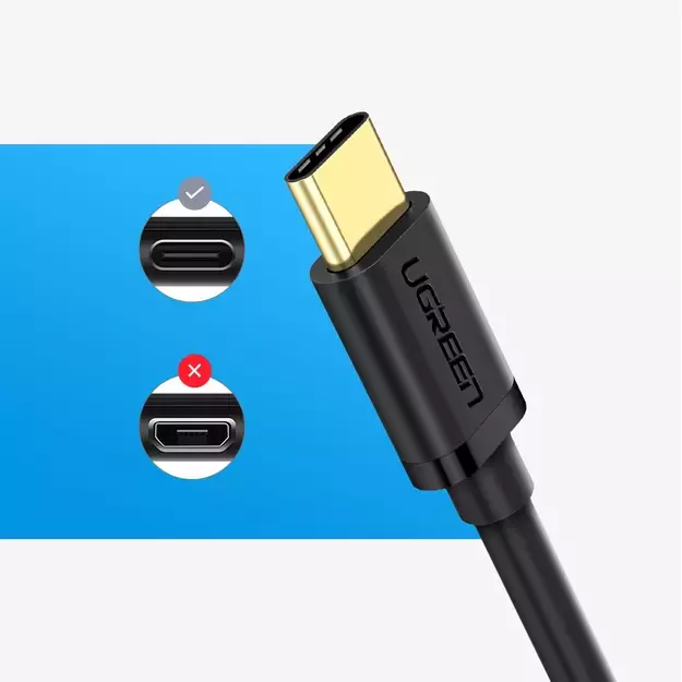 Ugreen US154 30701 USB-A 3.0 (female) / USB-C 3.0 (male) OTG adapter - black 10