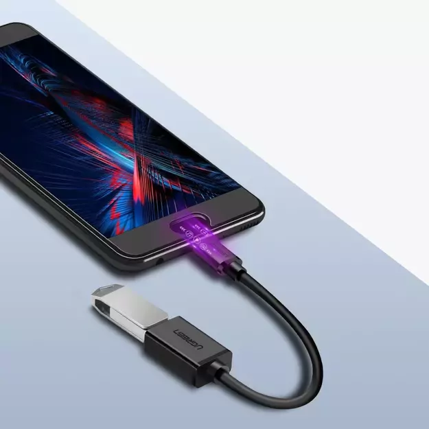 Ugreen US154 30701 USB-A 3.0 (female) / USB-C 3.0 (male) OTG adapter - black 7