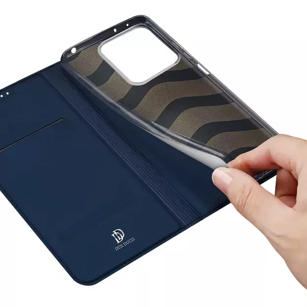 Dux Ducis Skin Pro case with flap and card slot for Xiaomi Redmi Note 13 5G - blue 17