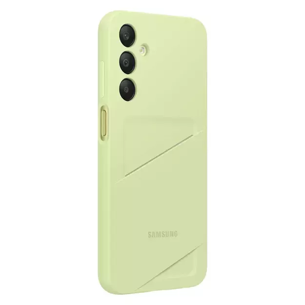 Samsung Card Slot Case EF-OA156TMEGWW with card slot for Samsung Galaxy A15 / A15 5G - green 4