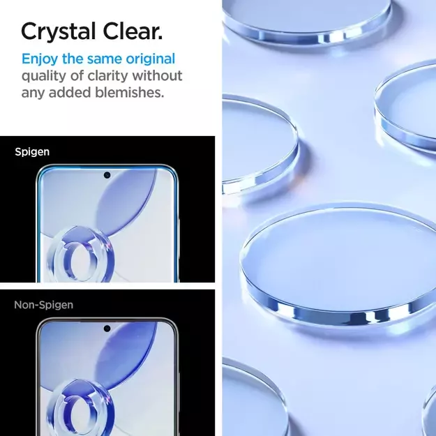 Spigen Glas.tR EZ Fit tempered glass for Samsung Galaxy S24 - 2 pcs. 22