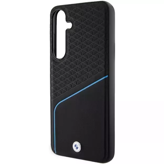 BMW BMHMS24S23RDCLK S24 S921 black/black hardcase Signature Leather Textured &amp  Line MagSafe 12