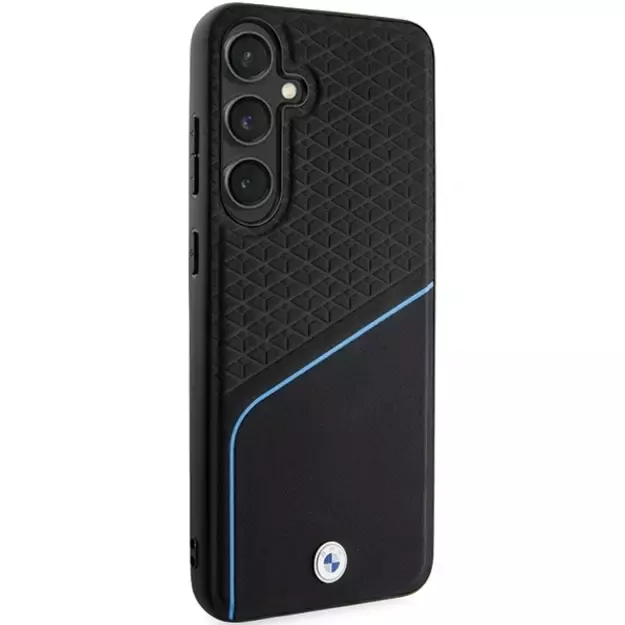 BMW BMHMS24S23RDCLK S24 S921 black/black hardcase Signature Leather Textured &amp  Line MagSafe 10