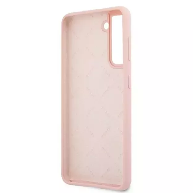 Guess GUHCS21MLSVSPI S21+ G996 pink/pink hardcase Script Vintage 13