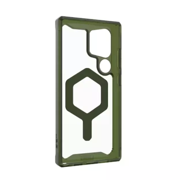 UAG Plyo Pro Magnet case for Samsung Galaxy S24 Ultra 5G with magnetic module - transparent green 3