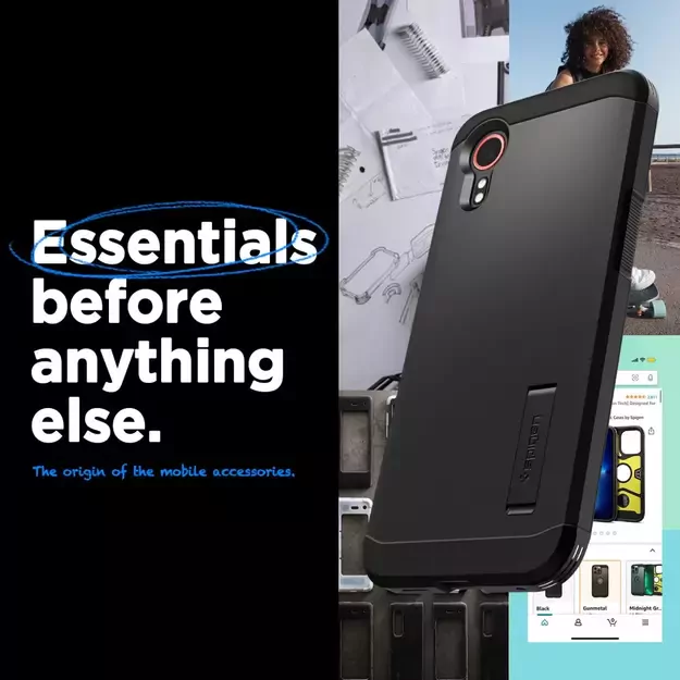 Spigen Tough Armor case for Samsung Galaxy XCover 7 - black 5