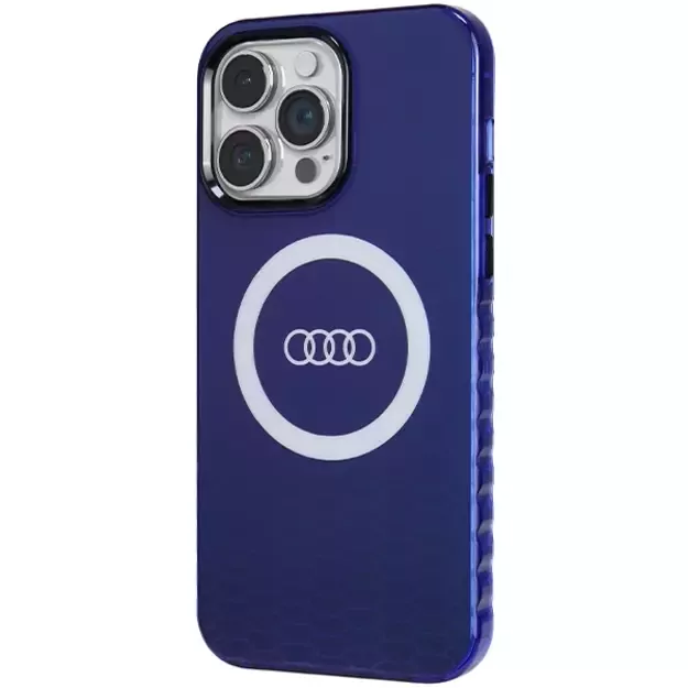 Audi IML Big Logo MagSafe case for iPhone 14 Pro Max - blue 1