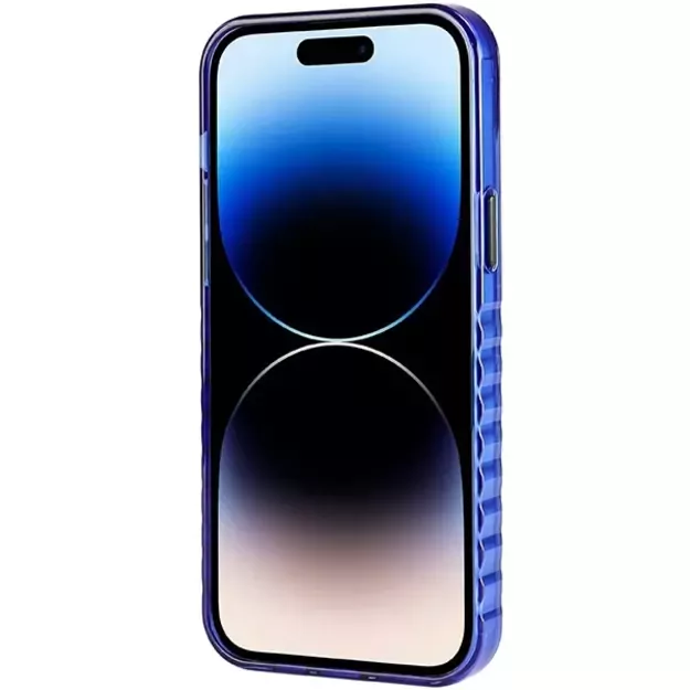 Audi IML Big Logo MagSafe case for iPhone 14 Pro Max - blue 4