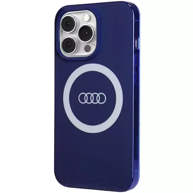 Audi IML Big Logo MagSafe case for iPhone 13 Pro / 13 - blue 1