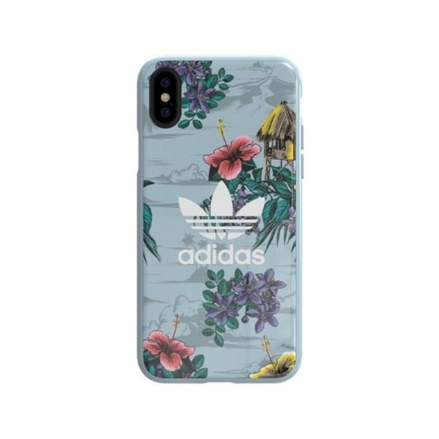 Adidas OR SnapCase Floral iPhone X/Xs 32139 szary/grey CJ8322 3