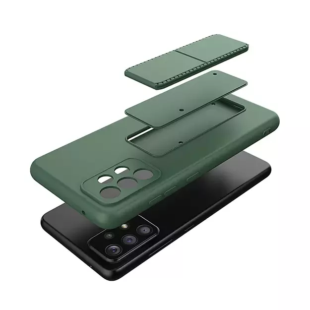 Wozinsky Kickstand Case Silicone Stand Cover for Xiaomi Redmi Note 11 Pro red 18
