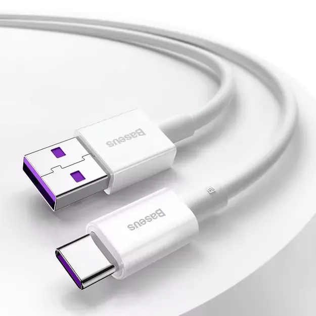 Baseus Superior USB Cable - USB Type C 66 W (11 V / 6 A) Huawei SuperCharge SCP 2 m black (CATYS-A01) 11