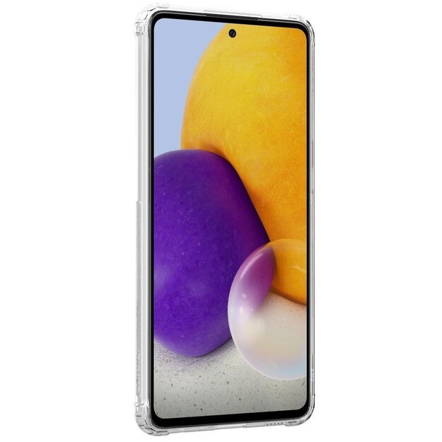 Nillkin Nature gel case ultra slim cover for Samsung Galaxy A72 4G transparent 4