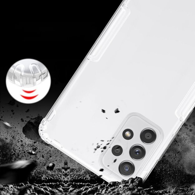 Nillkin Nature gel case ultra slim cover for Samsung Galaxy A72 4G transparent 10