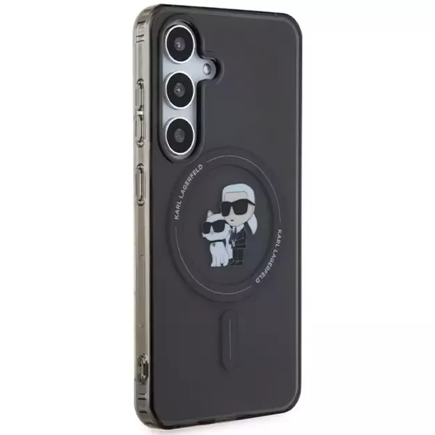 Karl Lagerfeld IML Karl&amp Choupette MagSafe case for Samsung Galaxy S24 - black 3