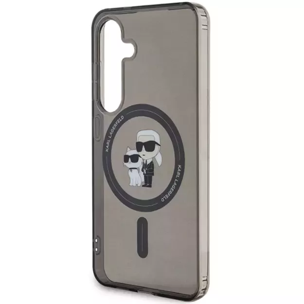 Karl Lagerfeld IML Karl&amp Choupette MagSafe case for Samsung Galaxy S24 - black 5