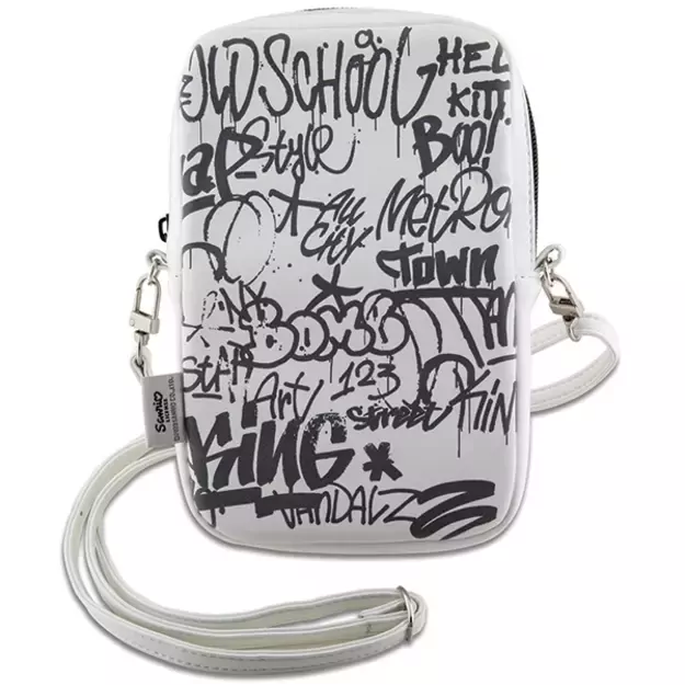 Hello Kitty Graffiti Kitty Head bag - white 3