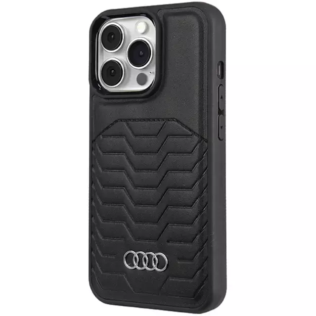 Audi Synthetic Leather case with MagSafe for iPhone 13 Pro / 13 - black 11
