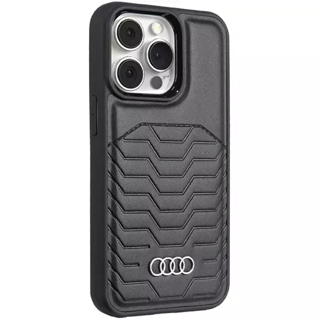 Audi Synthetic Leather case with MagSafe for iPhone 13 Pro / 13 - black 7