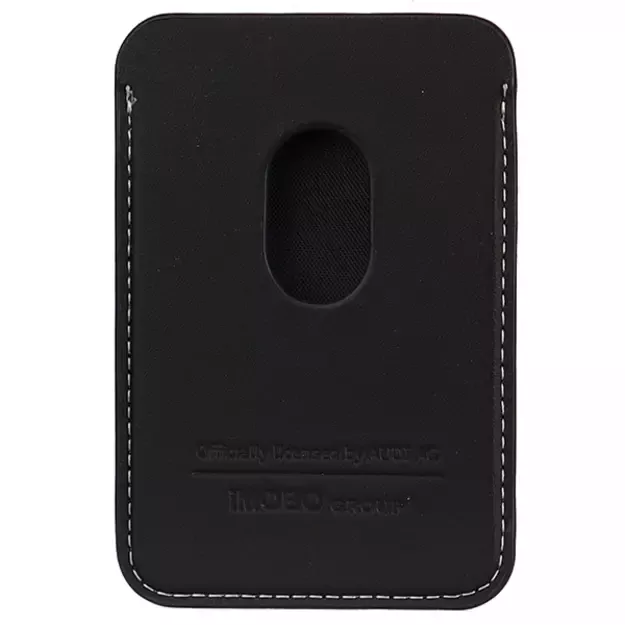 Audi Synthetic Leather magnetic wallet compatible with MagSafe - black 9