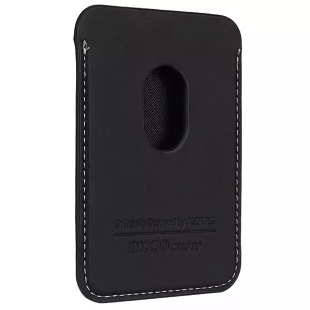 Audi Synthetic Leather magnetic wallet compatible with MagSafe - black 8