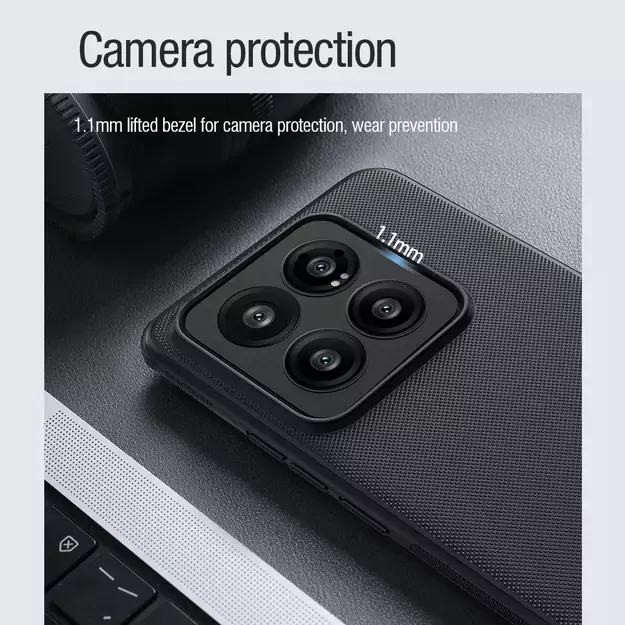 Nillkin Super Frosted Shield Pro Magnetic Case for Xiaomi 14 - black 2